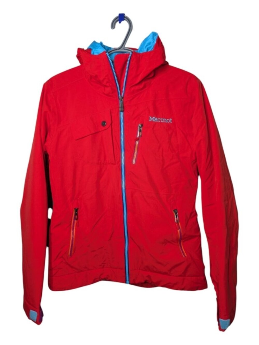Marmot Free Skier Jacket - Women's Red/Blue Like New Size Medium